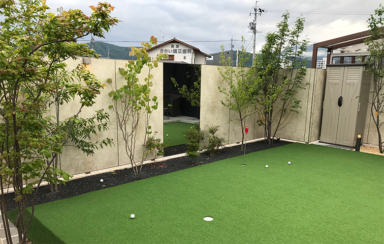 人工芝「クローバーターフ｜カールタイプ」 建資Low