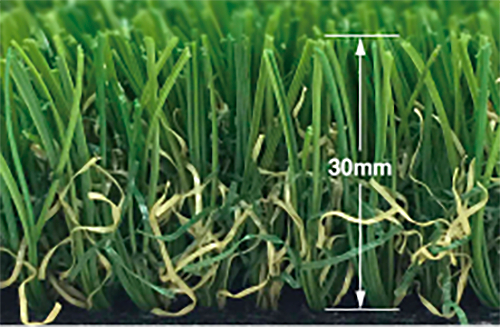クローバーターフ1m×10m日本製 着払い引取り限定 人工芝「クローバーターフ｜Wタイプ」 建資Low